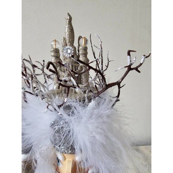 Kurt adler Holly nutcracker Hollywood glitter Castle Xmas decor vintage KSA star - Picture 6 of 10